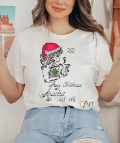 Merry Christmas Aquarius shirt