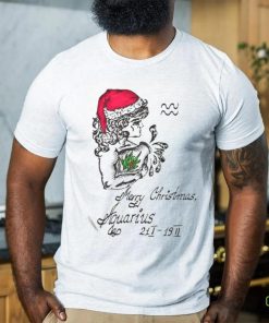 Merry Christmas Aquarius shirt