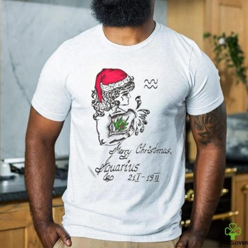 Merry Christmas Aquarius shirt
