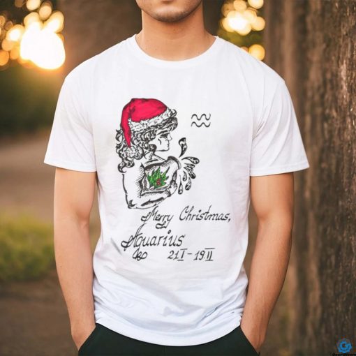 Merry Christmas Aquarius shirt
