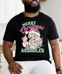 Merry Christmas Assholes Funny T Shirt 1 Merry Christmas Assholes Funny T Shirt