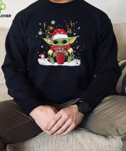 Merry Christmas Baby Yoda Christmas T shirt Star Wars Funny Gift