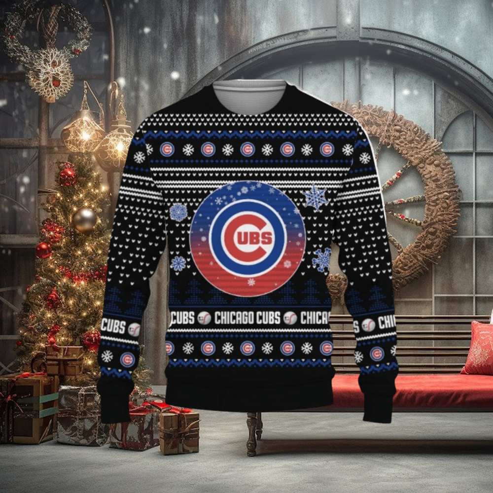 Merry Christmas Baseball American Chicago Cubs Unisex 3D Ugly Christmas Sweater Christmas Gift Ideas Merry Christmas Baseball American Chicago Cubs Unisex 3D Ugly Christmas Sweater Christmas Gift Ideas