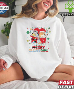 Merry Christmas Bluey Shirt