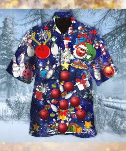 Merry Christmas Bowling Hawaii Shirt