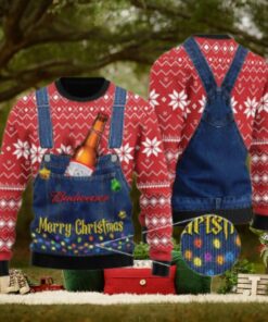 Merry Christmas Budweiser Ugly Sweater