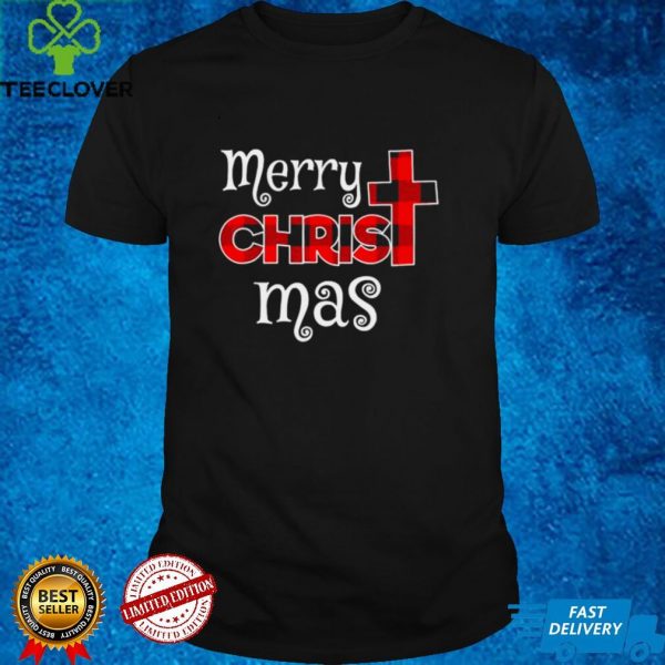 Merry Christmas Buffalo Plaid Shirt