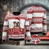 Bulldog Christmas Ugly Christmas Sweater Funny Christmas Gift For Family