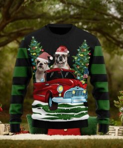 Merry Christmas Bulldog Ugly Christmas Sweater Gift For Men And Women