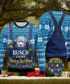 Merry Christmas Busch Light Ugly Sweater