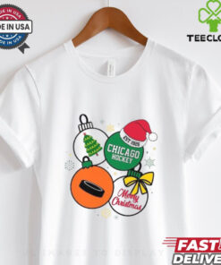 Merry Christmas Chicago Hockey Est 1926 Shirt