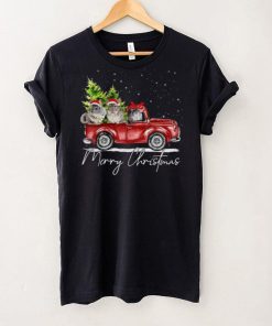 Merry Christmas Chinchilla Farmer Santa Truck Xmas Reindeer Shirt 3 Merry Christmas Chinchilla Farmer Santa Truck Xmas Reindeer Shirt