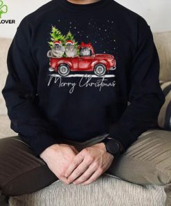 Merry Christmas Chinchilla Farmer Santa Truck Xmas Reindeer Shirt 4 Merry Christmas Chinchilla Farmer Santa Truck Xmas Reindeer Shirt