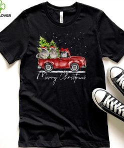 Merry Christmas Chinchilla Farmer Santa Truck Xmas Reindeer Shirt 6 Merry Christmas Chinchilla Farmer Santa Truck Xmas Reindeer Shirt