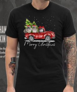 Merry Christmas Chinchilla Farmer Santa Truck Xmas Reindeer Shirt 7 Merry Christmas Chinchilla Farmer Santa Truck Xmas Reindeer Shirt