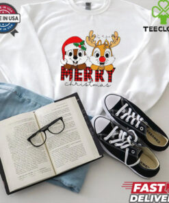 Merry Christmas Chip and Dale Antler Double Trouble shirt