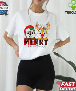 Merry Christmas Chip and Dale Antler Double Trouble shirt