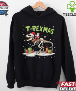 Merry Christmas Christmas Dinosaur T-Rexmas 2024 Shirt with a fun, festive design featuring a T-Rex in holiday spirit.