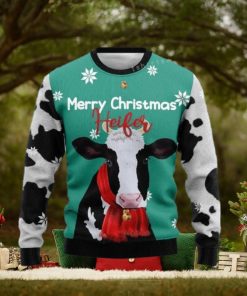 Merry Christmas Cow Ugly Sweater Christmas Party