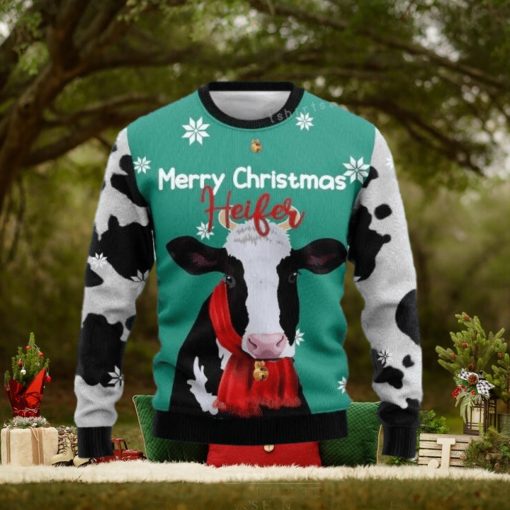 Merry Christmas Cow Ugly Sweater Christmas Party