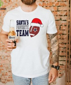 Merry Christmas Dallas Cowboys football Santa’s favorite team funny shirt