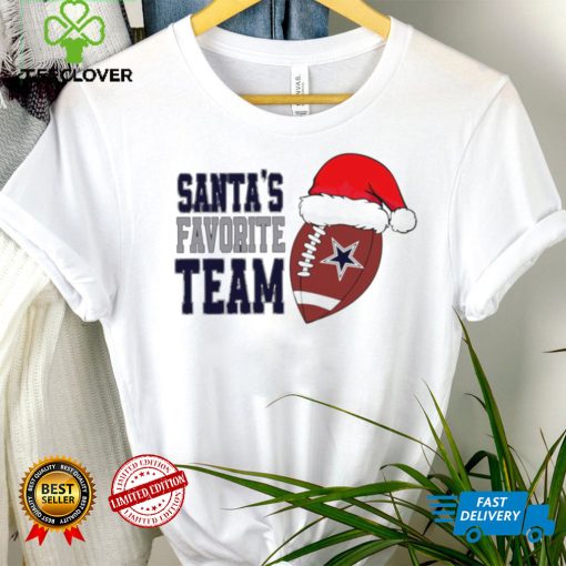 Merry Christmas Dallas Cowboys football Santa’s favorite team funny hoodie, sweater, longsleeve, shirt v-neck, t-shirt