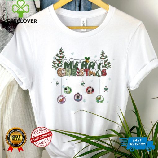 Merry Christmas Disney Balls Shirt