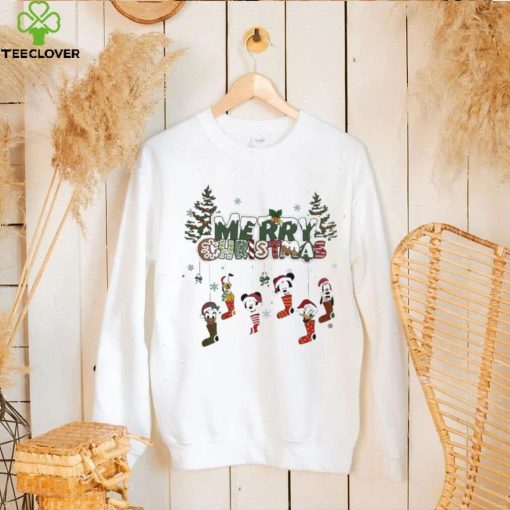 Merry Christmas Disney Socks Shirt