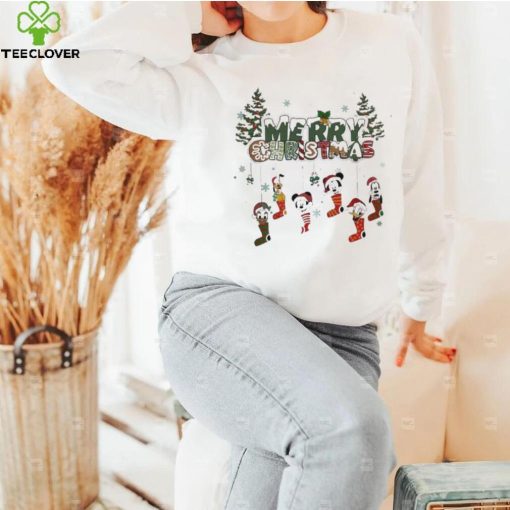 Merry Christmas Disney Socks Shirt