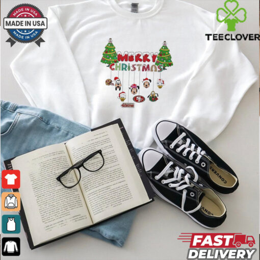Merry Christmas Disney X San Francisco 49ers Football shirt