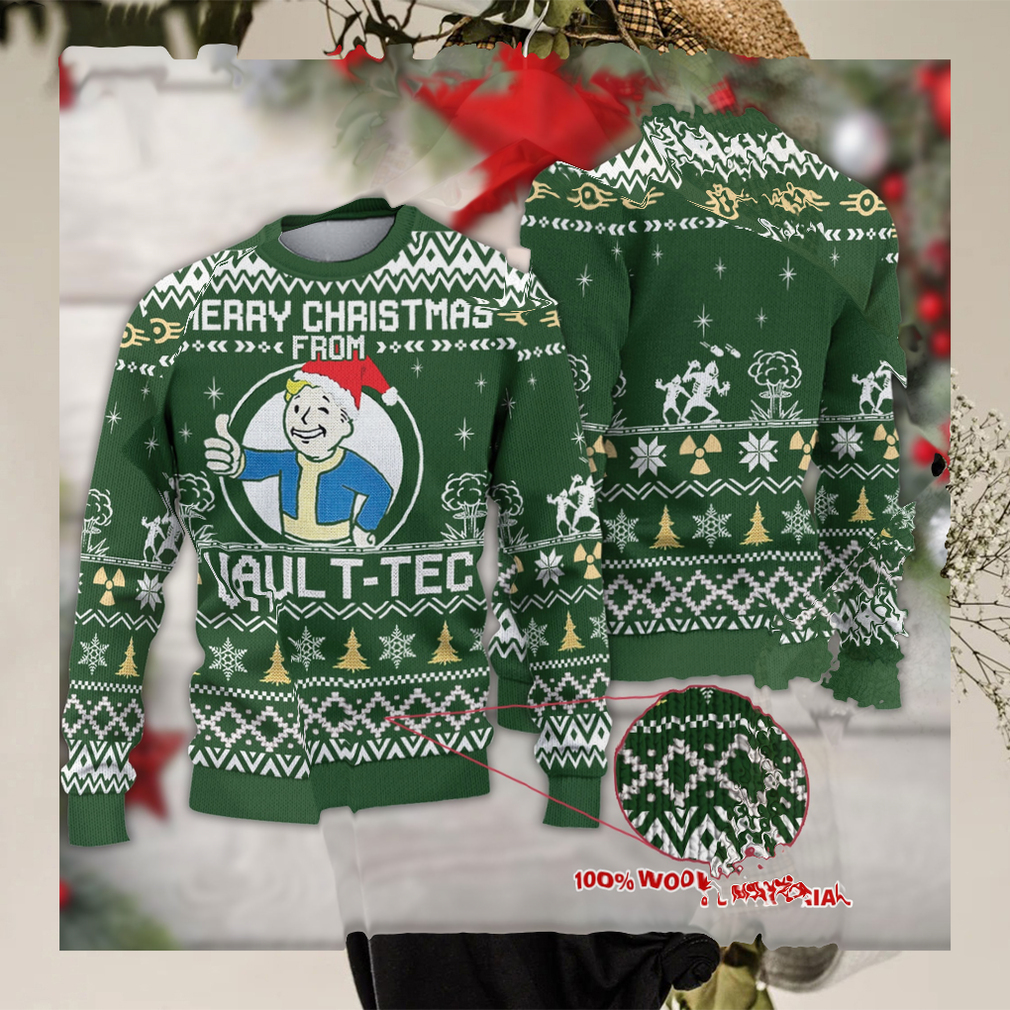 Merry Christmas From Vault Tec Fallout Ugly Sweat