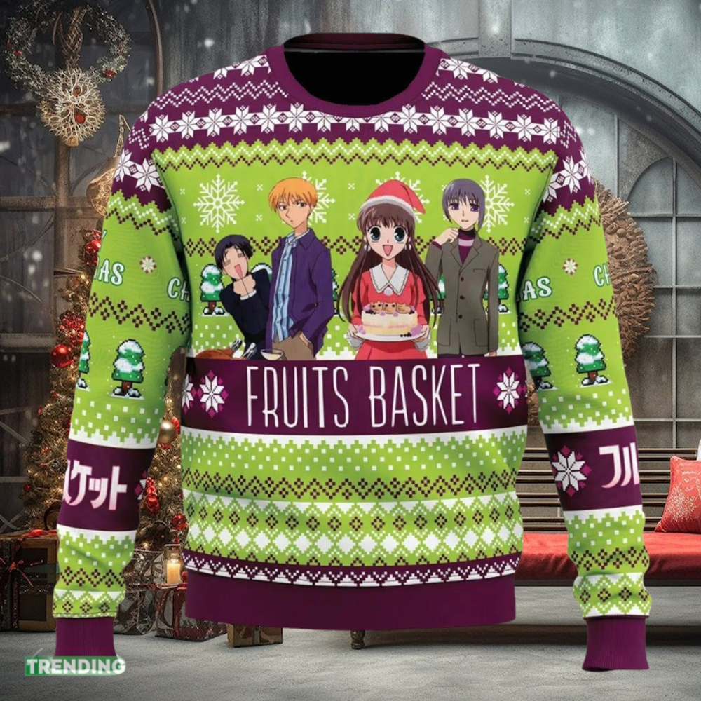 Merry Christmas Fruits Basket Ugly Christmas Sweater Funny Gift Ideas Christmas Merry Christmas Fruits Basket Ugly Christmas Sweater Funny Gift Ideas Christmas