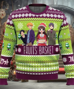 Merry Christmas Fruits Basket Ugly Christmas Sweater