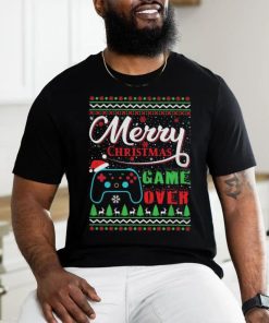 Merry Christmas Game Over Ugly Christmas Shirt