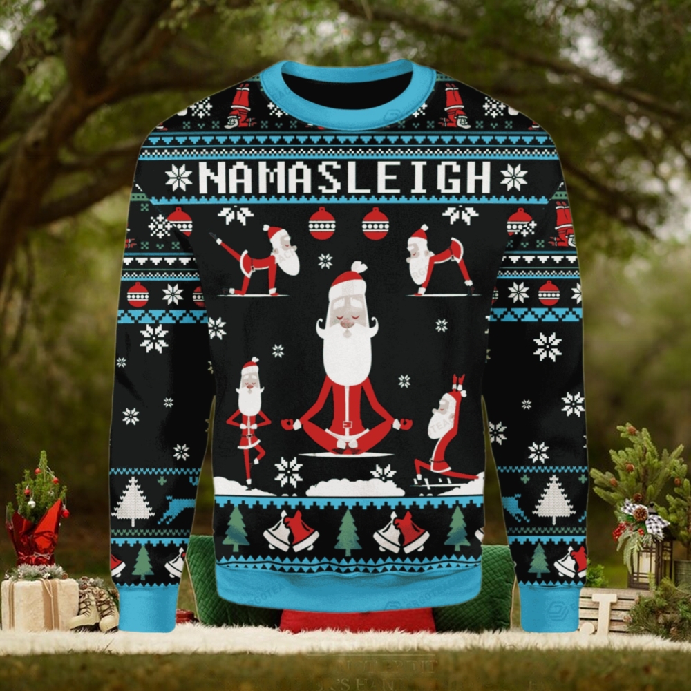 Merry Christmas Gearhomies Namasleigh Santa Ugly Christmas Sweater All Over Ugly Sweater Christmas Gift Merry Christmas Gearhomies Namasleigh Santa Ugly Christmas Sweater All Over Ugly Sweater Christmas Gift