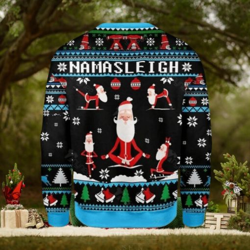 Merry Christmas Gearhomies Namasleigh Santa Ugly Christmas Sweater
