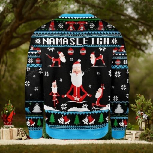 Merry Christmas Gearhomies Namasleigh Santa Ugly Sweater Party