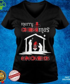 Merry Christmas Gnomies Funny Christmas Gnome T Shirt