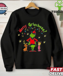 Merry Christmas Green Grinch Monster shirt