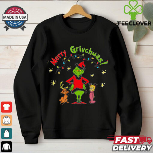 Merry Christmas Green Grinch Monster shirt