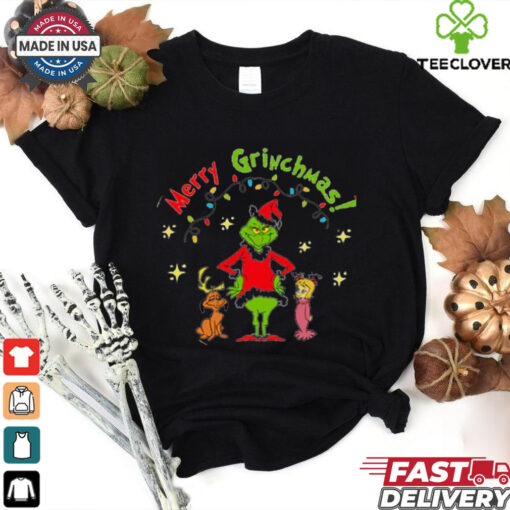 Merry Christmas Green Grinch Monster shirt