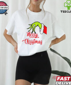 Merry Christmas Grinch Hand Shirt
