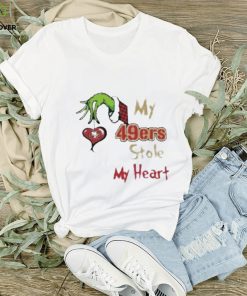 Merry Christmas Grinch Nfl San Francisco 49ers Team Stole My Heart Limited Shirt