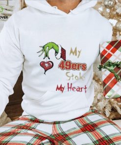 Merry Christmas Grinch Nfl San Francisco 49ers Team Stole My Heart Limited Shirt