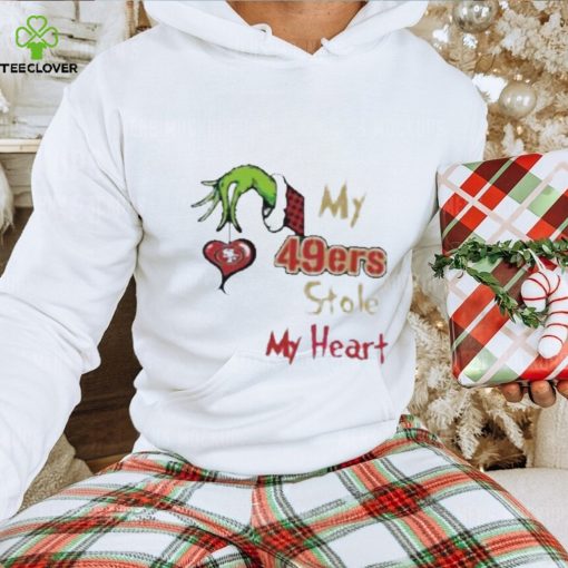 Merry Christmas Grinch Nfl San Francisco 49ers Team Stole My Heart Limited Shirt