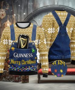Merry Christmas Guinness Christmas Ugly Christmas Holiday Sweater