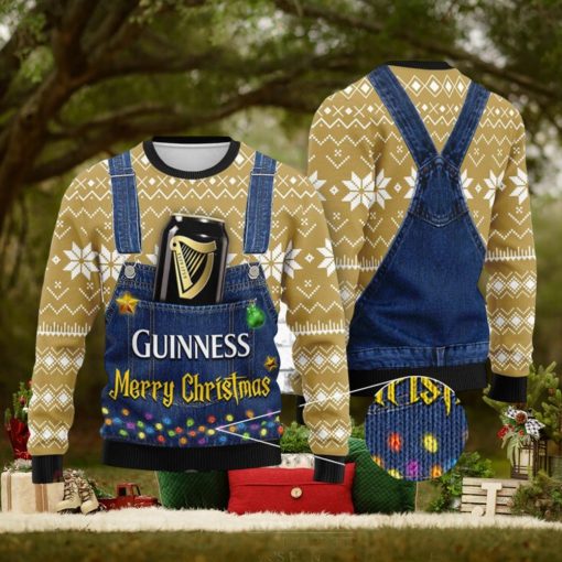 Merry Christmas Guinness Christmas Ugly Christmas Holiday Sweater