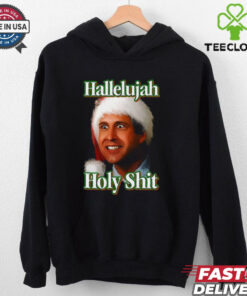 Merry Christmas Hallelujah Holy Shit 2024 Shirt