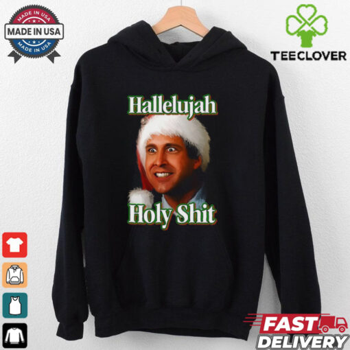 Merry Christmas Hallelujah Holy Shit 2024 Shirt
