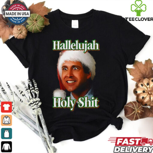 Merry Christmas Hallelujah Holy Shit 2024 Shirt